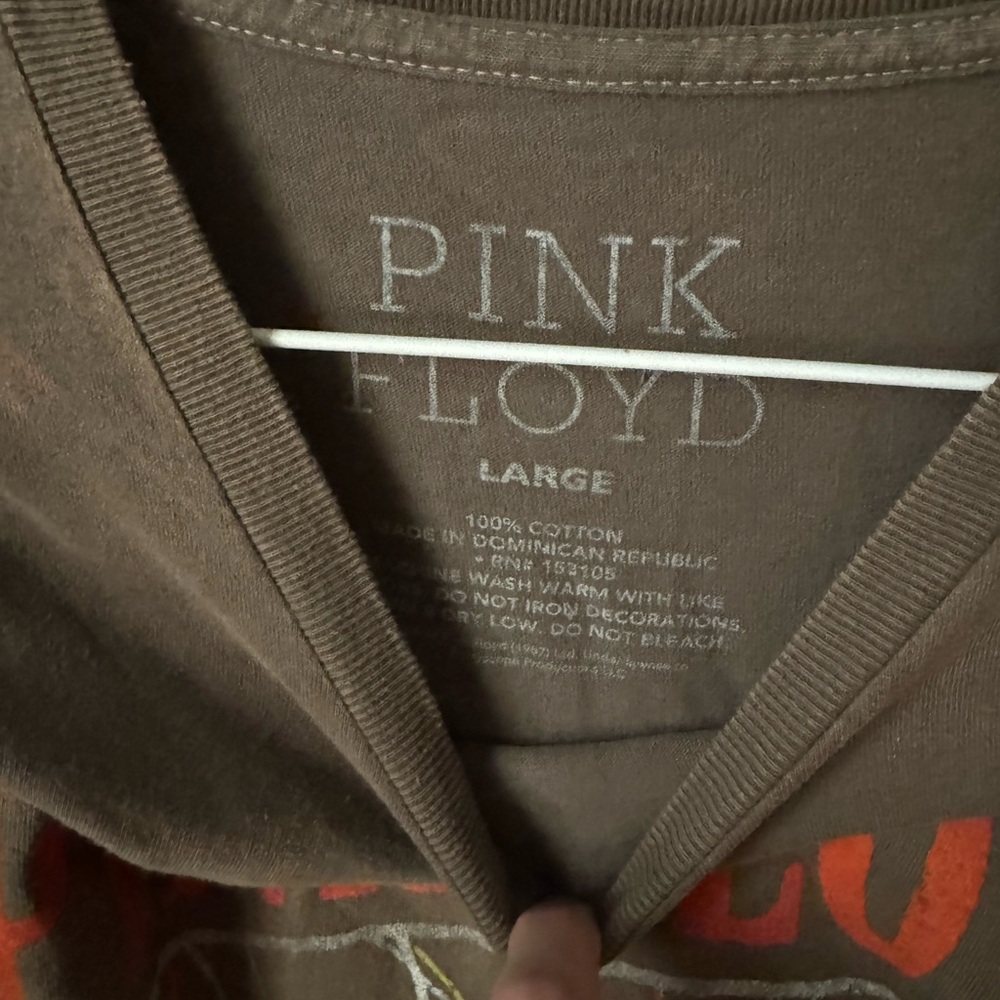 Pink Floyd Brown Graphic T-Shirt